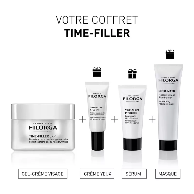 Coffret rituel anti-rides Time-Filler Filorga - 4 soins