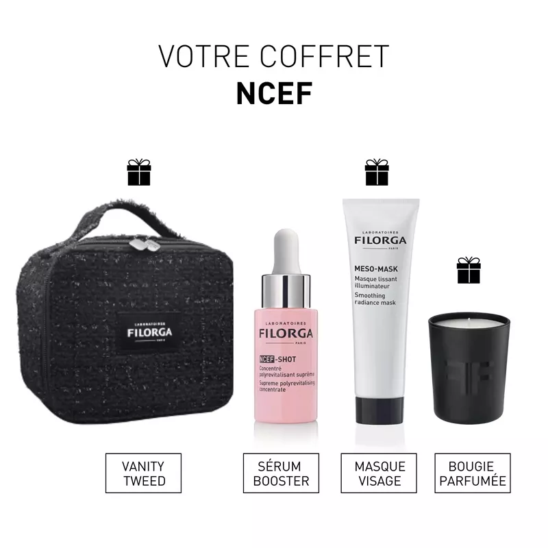 Coffret rituel régénération NCEF Filorga - 2 soins + 1 bougie