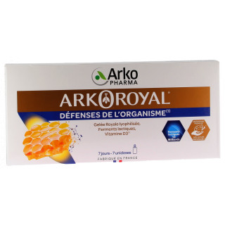 ArkoRoyal défenses de l'organisme adulte - 7 unidoses c'est sur Purepara.com