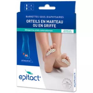 Barrettes sous-diaphysaires homme Epitact - Taille L - 1 paire