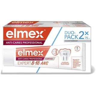 Dentifrice anti-caries Professional Junior Elmex - 2 x 75ml