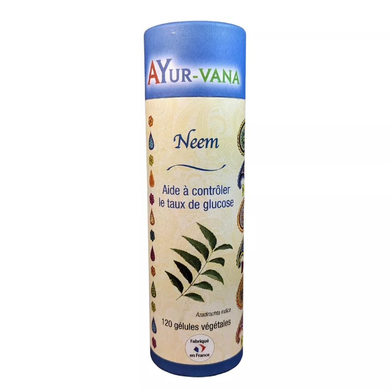 Neem contrôle du taux de glucose Ayur-Vana - 120 gélules
