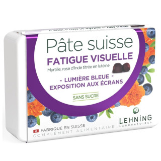 Pâte Suisse Fatigue visuelle Lehning - 40 gommes