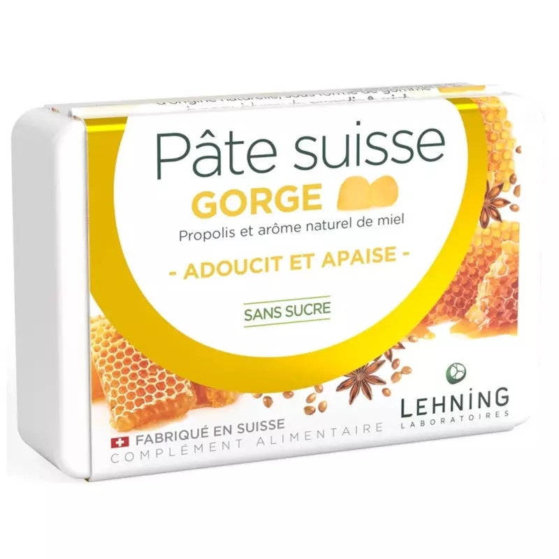 Pâte Suisse Gorge Lehning - 40 gommes