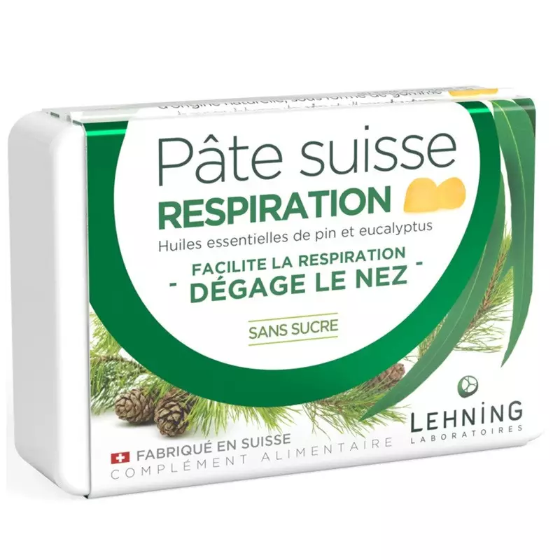 Pâte Suisse Respiration Lehning - 40 gommes