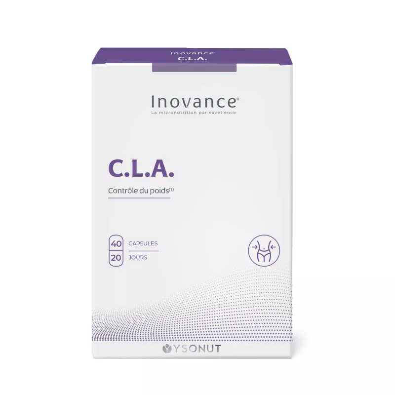C.L.A. Contrôle du poids Inovance - 40 capsules