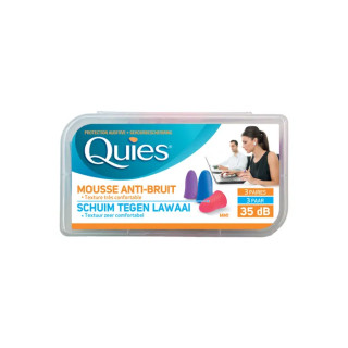 Quies protection auditive mousse disco 3 paires