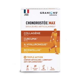 Chondrostéo+ Max douleurs articulaires Granions - 60 comprimés