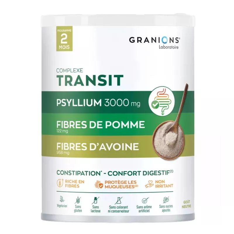 Complexe Transit goût neutre Granions - Confort digestif - 290g