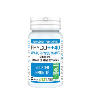 Phyco++40 Booster Immunité LT Labo - Immunité - 24 gélules