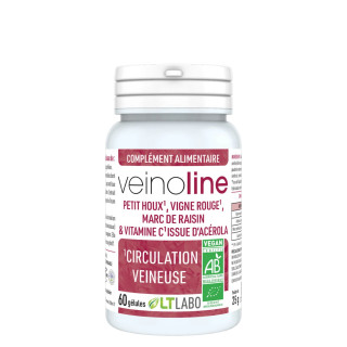 Veinoline Bio LT Labo - Circulation veineuse - 60 gélules