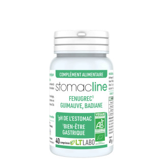 Stomacline LT Labo - Bien-être gastrique - 40 comprimés