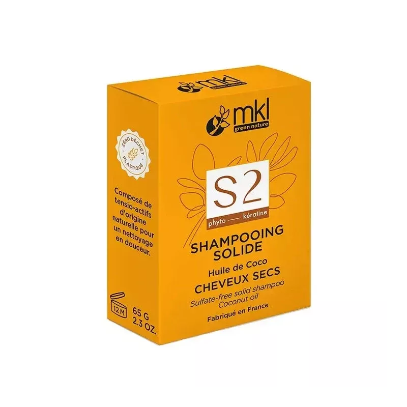 MKL Shampooing solide cheveux secs - 65g
