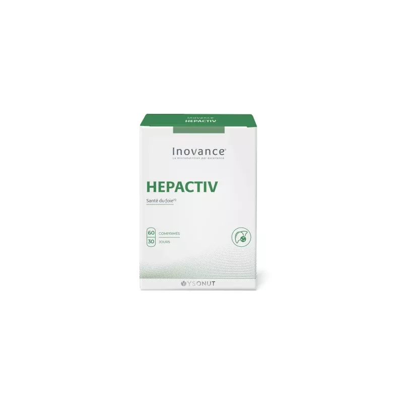 Hepactiv Inovance - Fonction hépatique - 60 comprimés