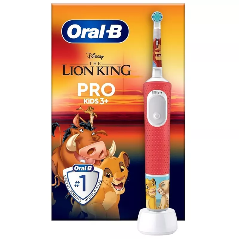 Brosse à dents électrique Roi Lion d'Oral-B Pro Kids + 3 ans
