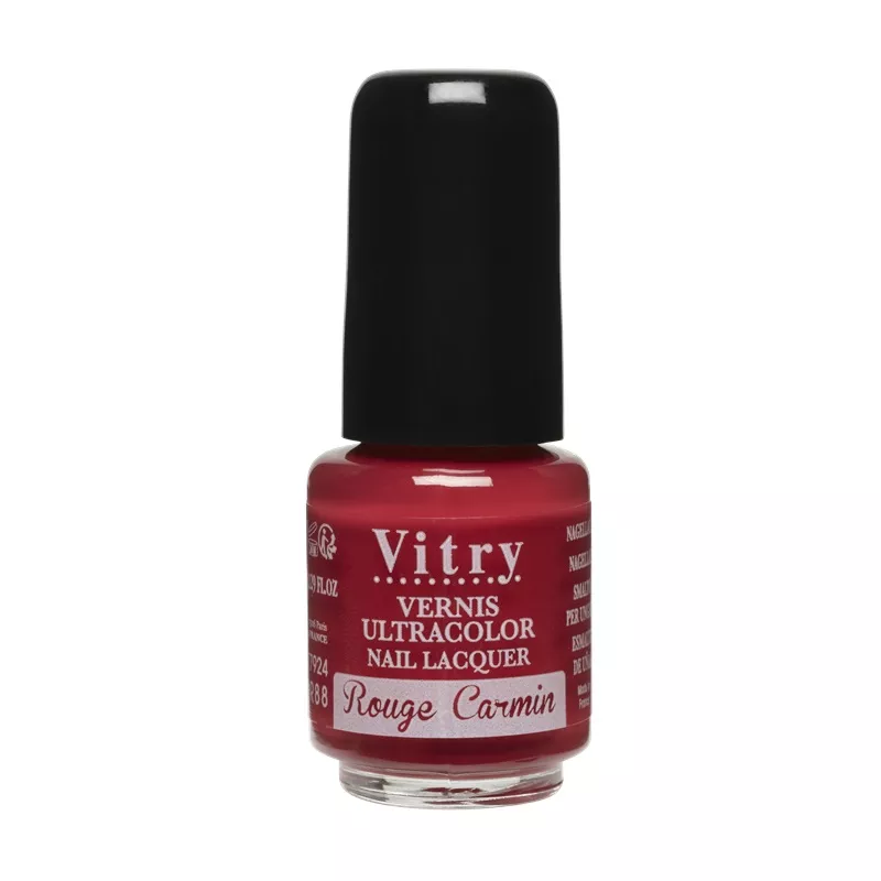 Vernis à ongles Rouge Carmin Vitry Ultracolor - 4ml