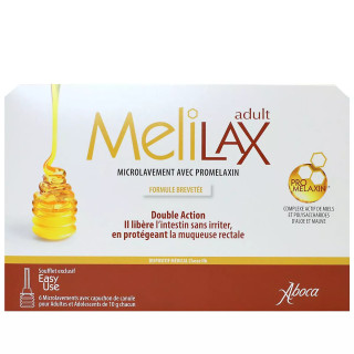 Aboca Melilax 6 Microlavements avec promelaxin