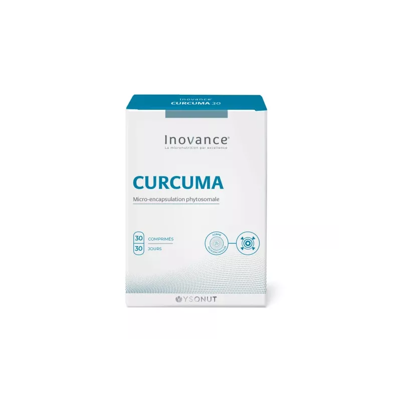 Curcuma+ Inovance - Douleurs articulaires - 30 comprimés