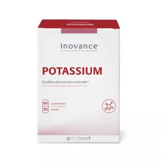 Potassium Inovance - Réduction de la fatigue - 60 comprimés