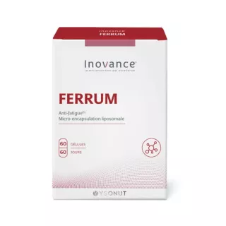 Ferrum Inovance - Réduction de la fatigue - 60 gélules