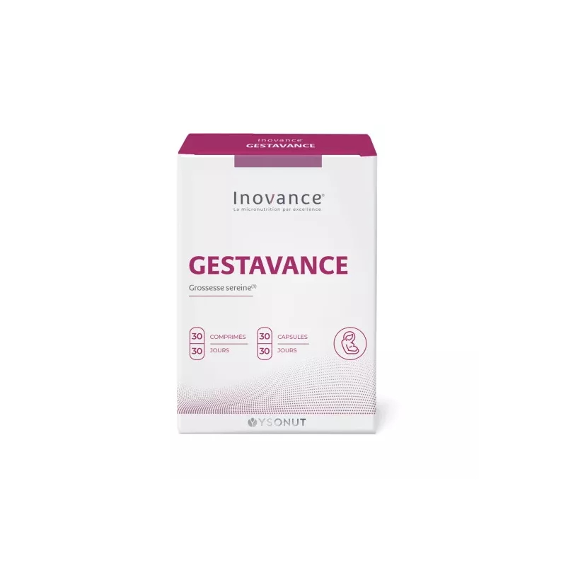 Gestavance Inovance - Grossesse - 30 comprimés + 30 gélules