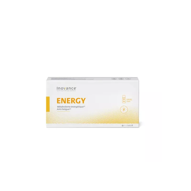 Energy Inovance - Métabolisme énergétique - 10 flacons