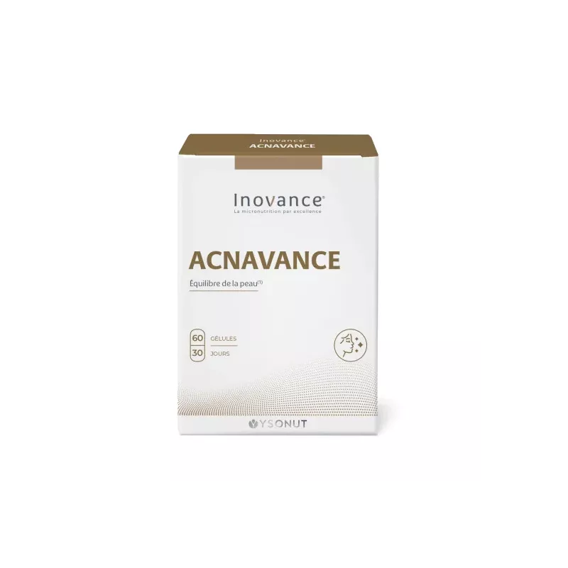 Acnavance Inovance - Équilibre cutané - 60 gélules