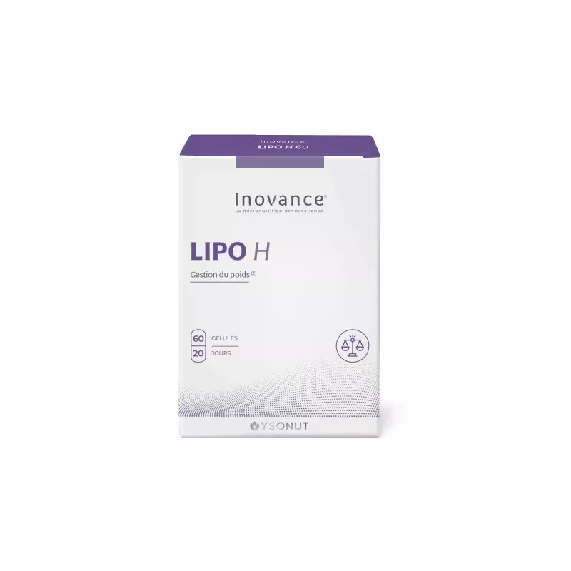 Lipo H+ Inovance - Contrôle du poids - 60 gélules