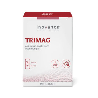 Trimag Inovance - Magnésium et Vitamine B6 - 10 sticks
