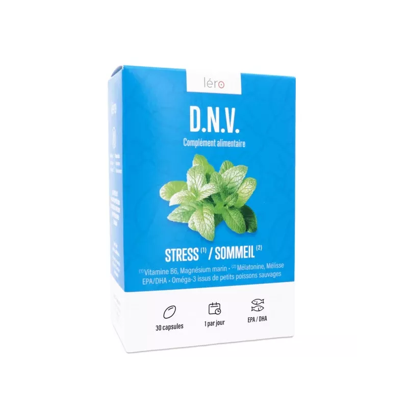 DNV Stress sommeil Léro - Stress, irritabilité, anxiété - 30 capsules
