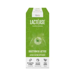 Lactéase Digestion du lactose Léro - Intolérance lactose - 60 comprimés