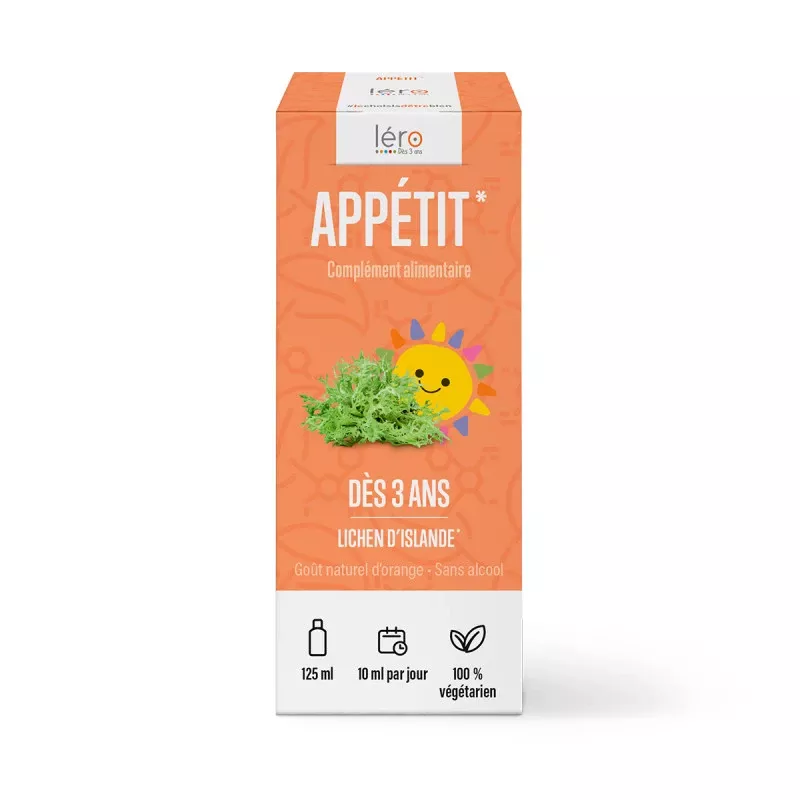Appétit Léro - Manque d'appétit à partier de 3 ans - 125ml