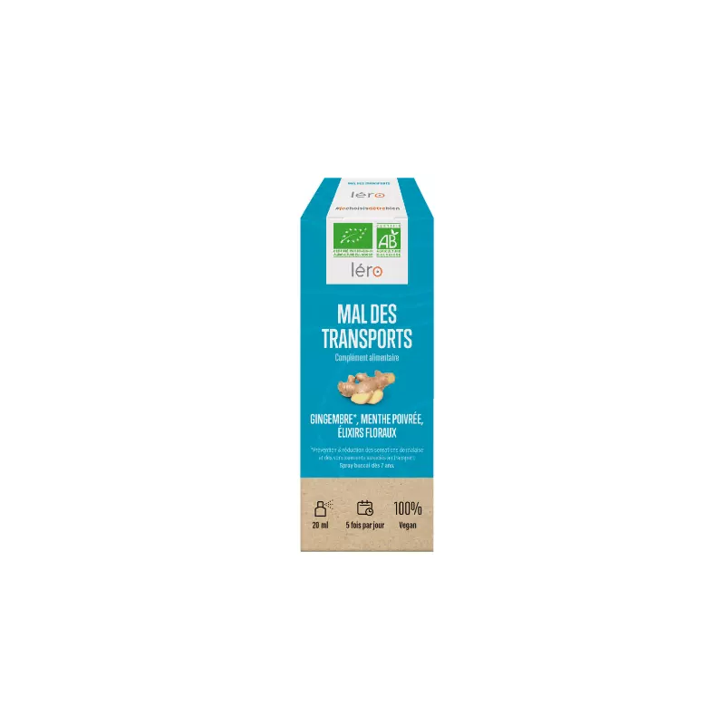 Spray mal des transports Bio Léro - 20ml