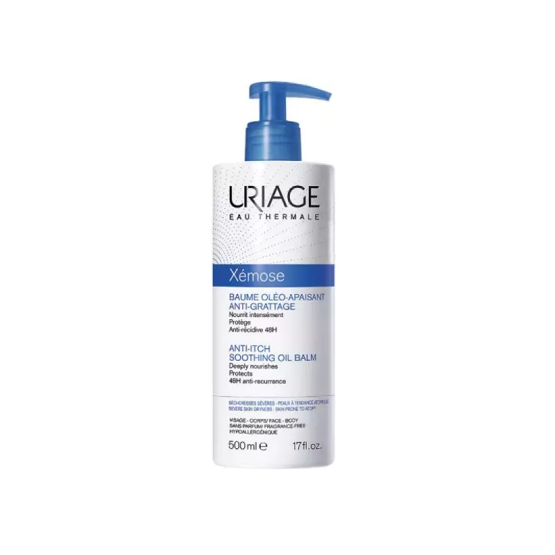 Uriage Xémose Baume oléo-apaisant anti-grattage - 500ml