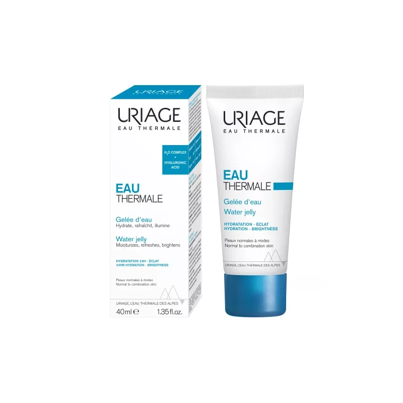 Gelée d'eau Eau Thermale Uriage - Peaux normales à mixtes - 40ml