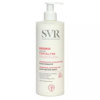 Crème nourrissante apaisante 48H Topialyse SVR - Peaux sensibles - 400ml