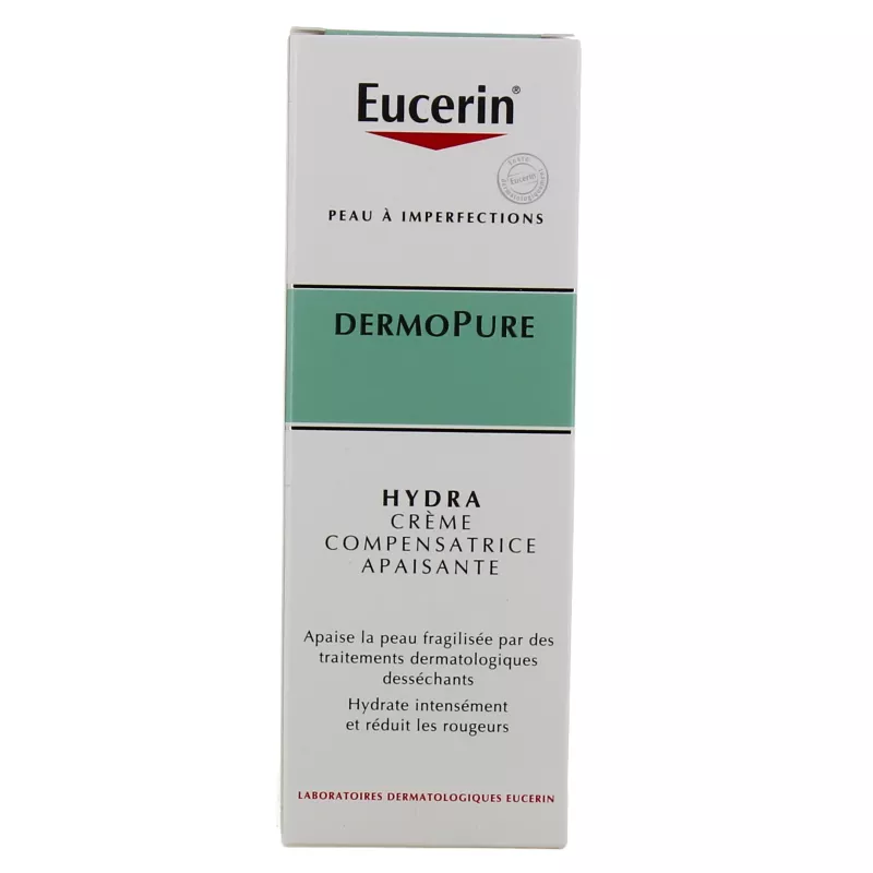 Crème compensatrice apaisante Dermopure Eucerin - 50ml