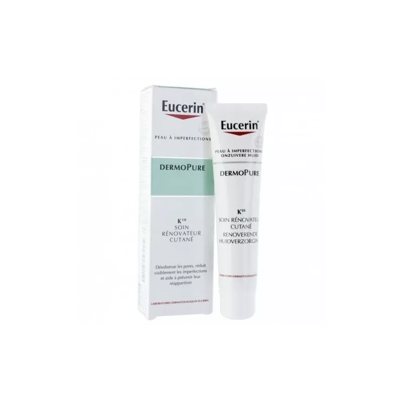 Soin rénovateur cutané K10 Dermopure Eucerin - 40ml