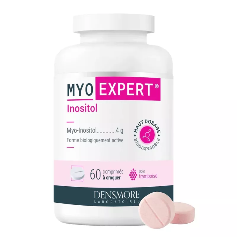 Myo Expert Inositol Densmore - Cycle menstruel - 60 comprimés à croquer
