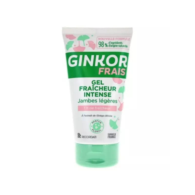 Gel fraîcheur pour les jambes lourdes Ginkor Frais Bouchara - 150ml