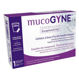 MucoGyne Acide Hyaluronique Iprad - Sécheresse vaginale - 28 gélules