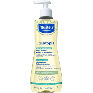 Huile lavante Stelatopia Mustela - Peau à tendance atopique - 500ml