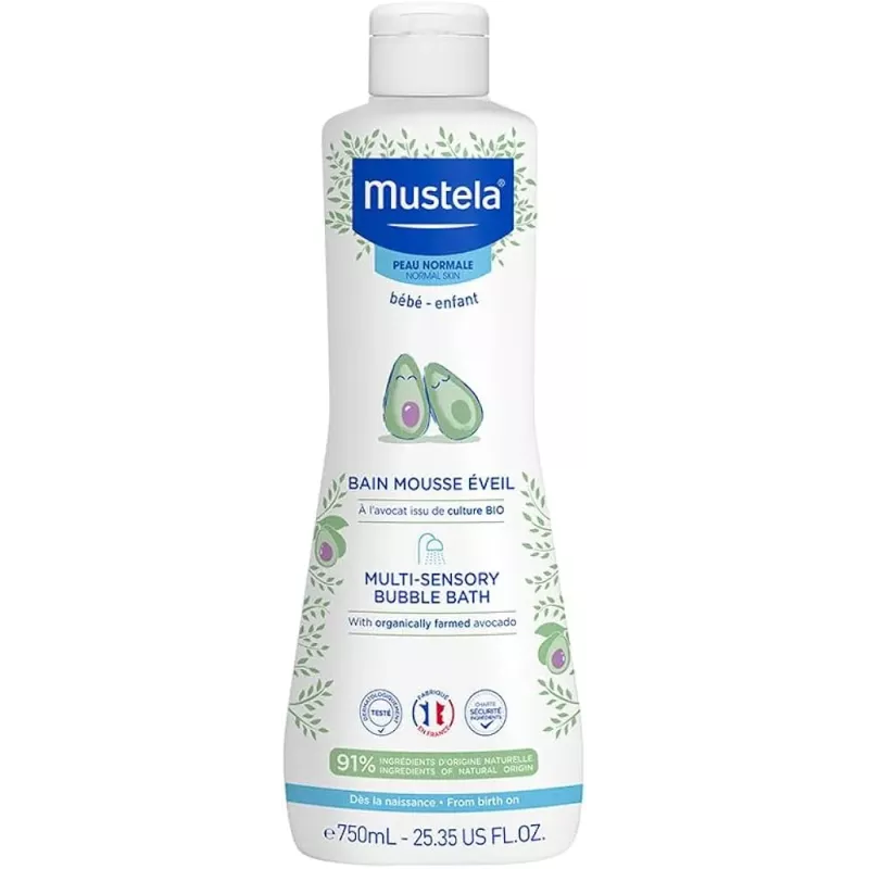 Mustela Bain mousse éveil - 750 ml