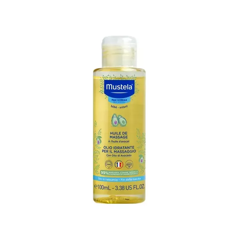 Mustela huile de massage à l'huile d'avocat - 100ml