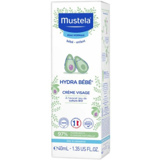 Mustela Hydra Bébé crème visage - 40ml