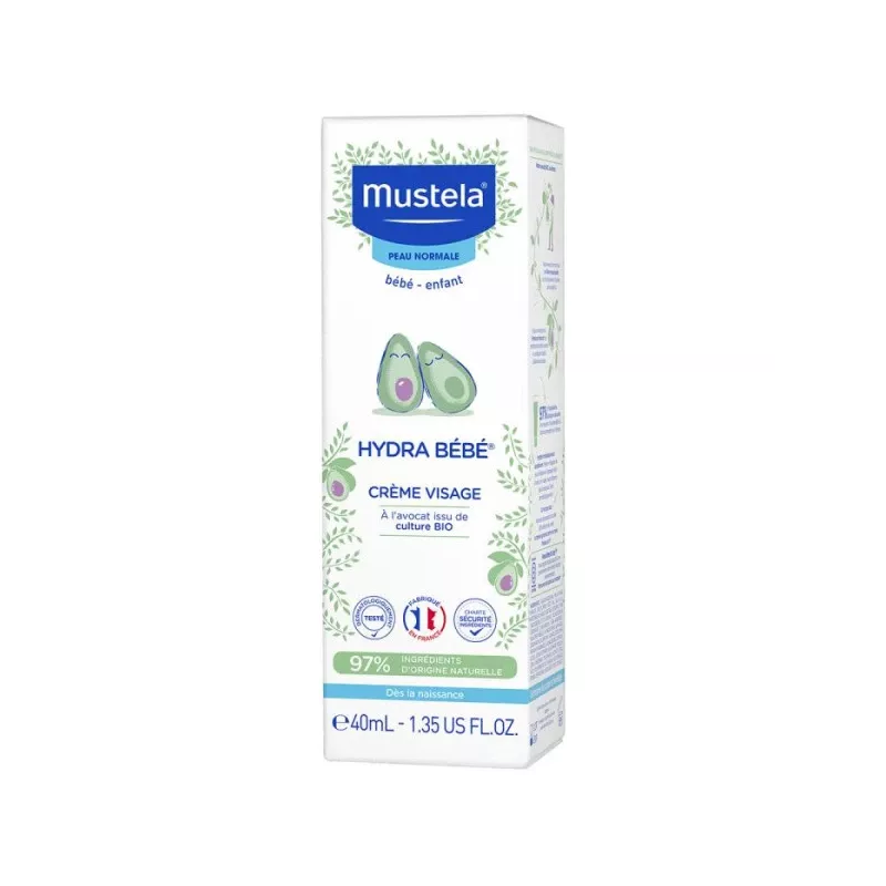 Mustela Hydra Bébé crème visage - 40ml
