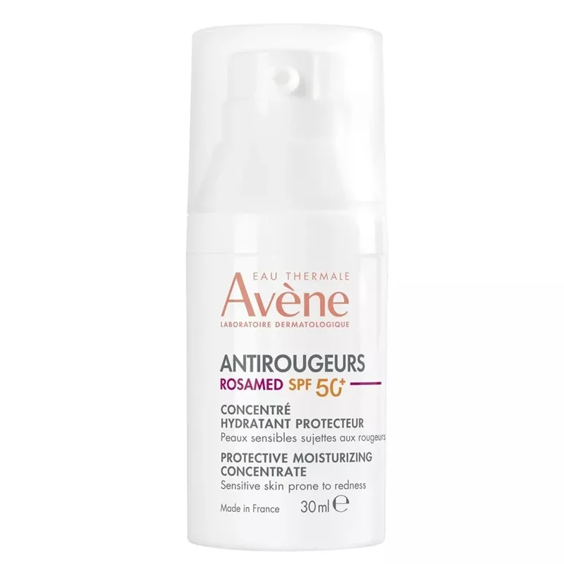 Concentré hydratant protecteur SPF50+ Rosamed Antirougeurs Avène - 30ml