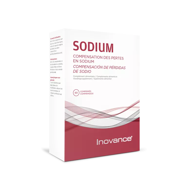 Sodium Inovance - Apport en chlorure de sodium - 60 comprimés