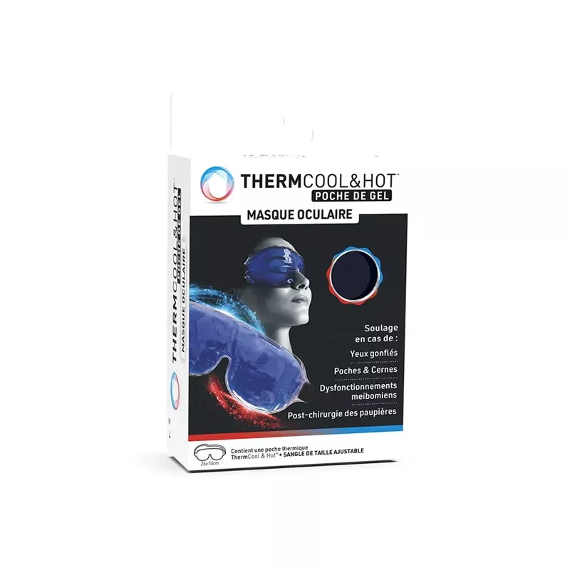 Poche de gel masque oculaire ThermCool & Hot Bausch + Lomb - 1 unité