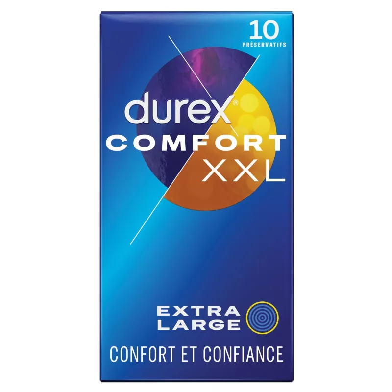 Durex Comfort XXL - 10 préservatifs